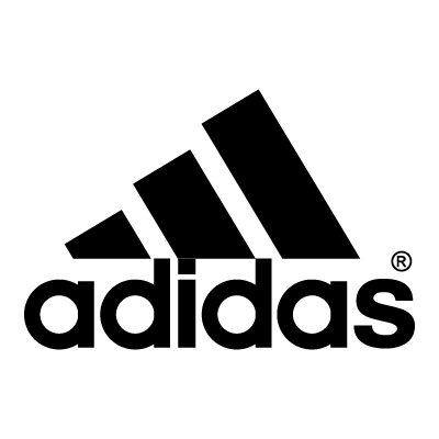 adidas black vector logo